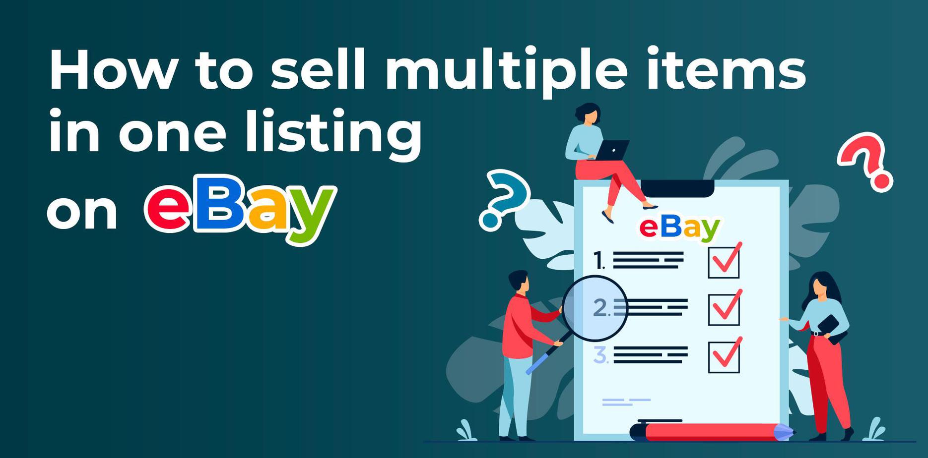Listing multiple items on eBay