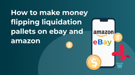 Making money by flipping liquidation pallets on ebay and amazon