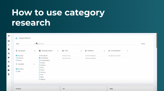 Using Category Research
