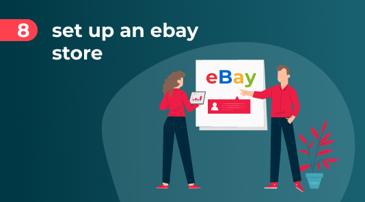 How to set up an eBay store