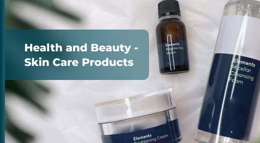 Health and Beauty Skin care products