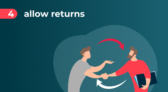 Allowing returns