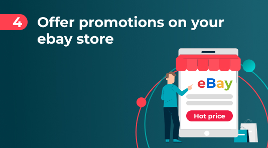 Offering promotions on your eBay store