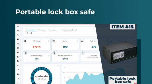 Portable Lock Box Safe