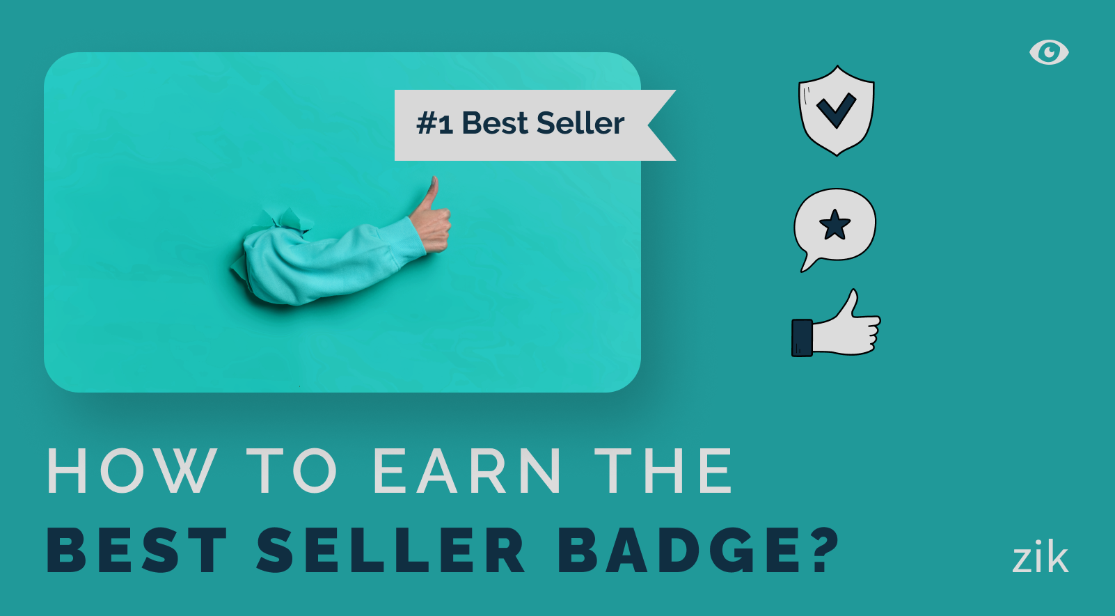 how to earn the best seller badge