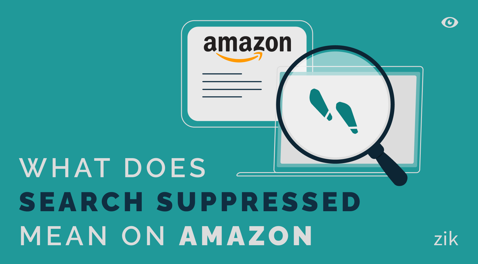 what does search suppressed mean on amazon