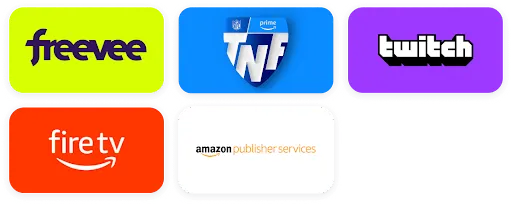 Ads run on and off Amazon properties