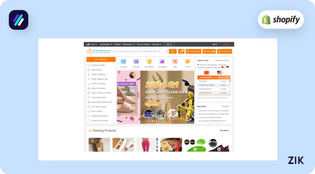 CJ Dropshipping