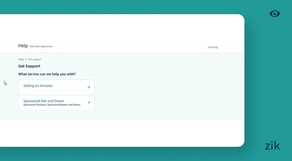 Choose the option that'll best address your issue