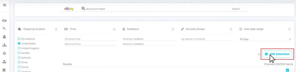 Gather required stats for your listing