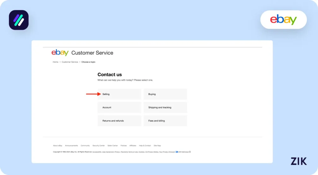 Identify your eBay account type