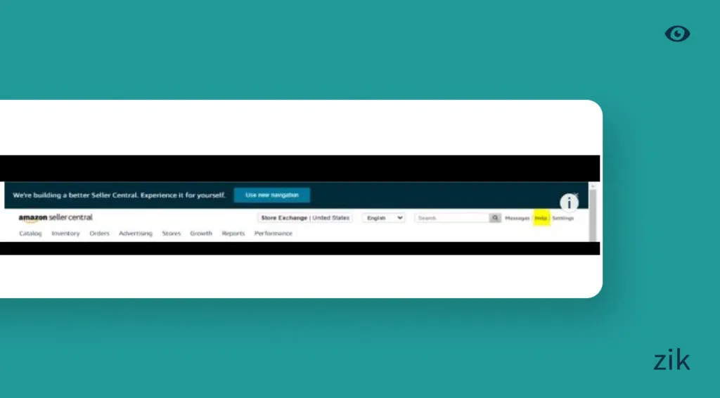 Scroll to the “Help” section