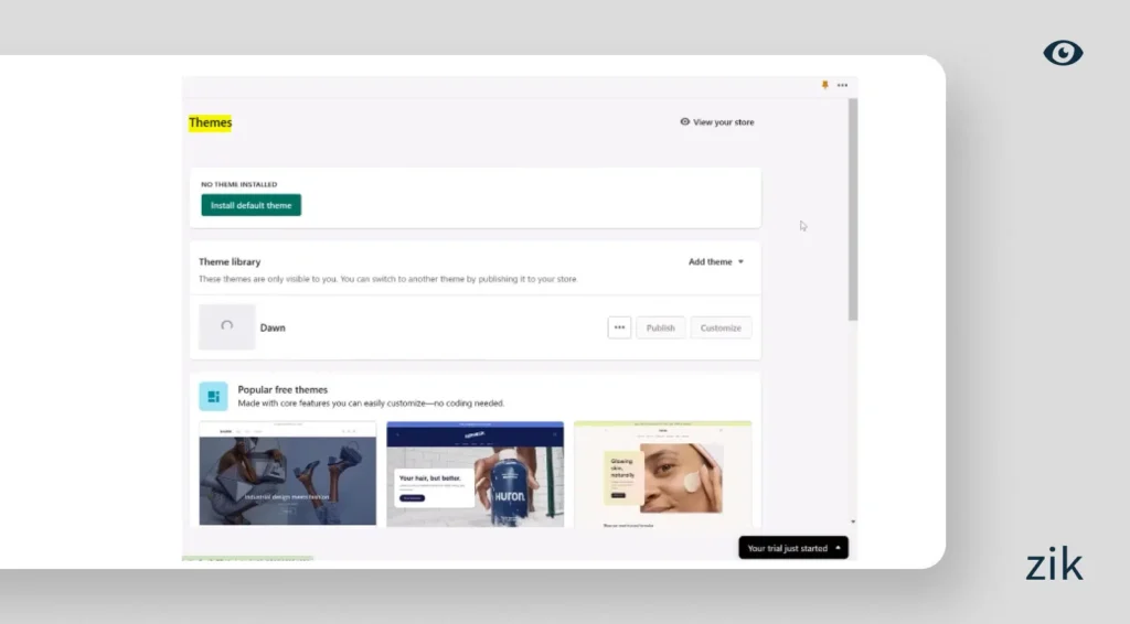 Set up your store