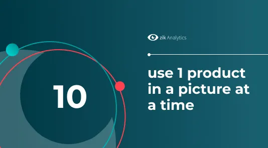 Only show one product in a picture