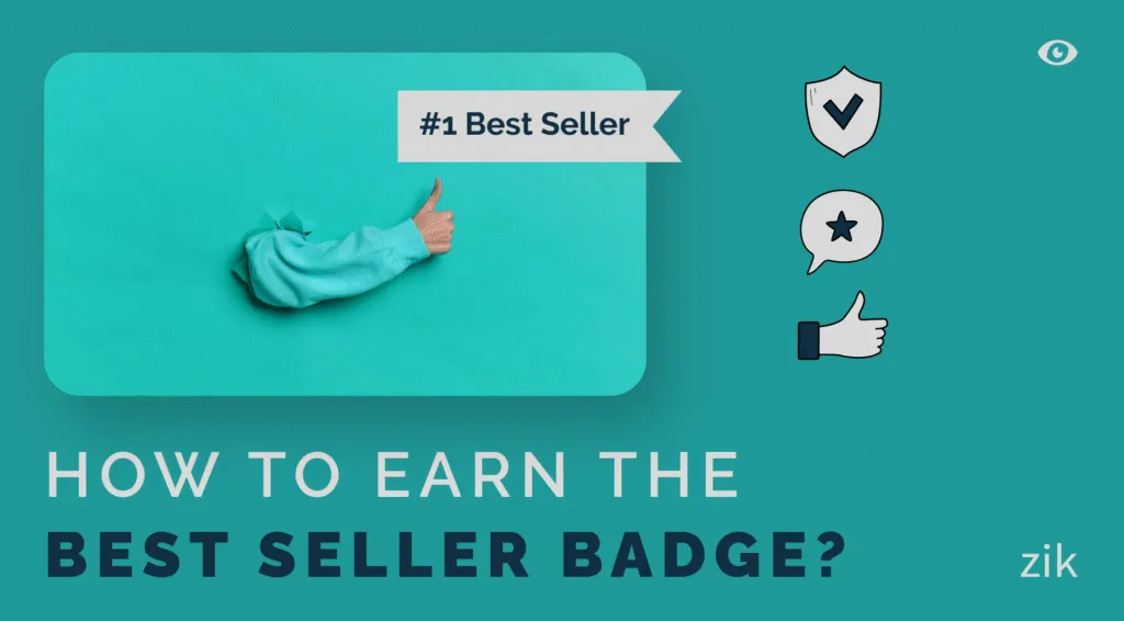 best seller badge Amazon