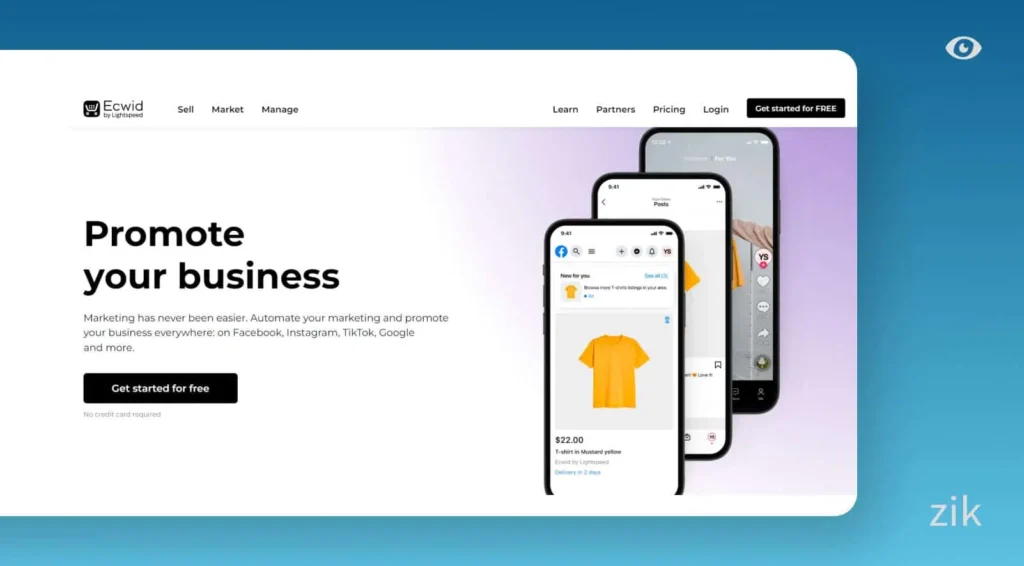 Ecwid Marketing
