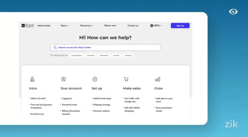 Ecwid Support