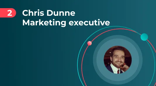 Marketing Executive Chris Dunne