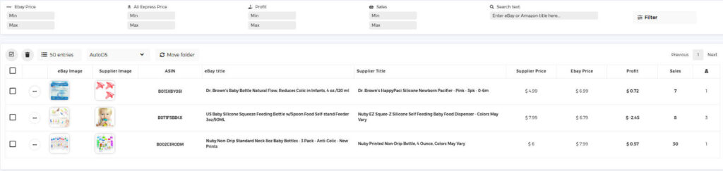 add items to folders using the bulk scanner