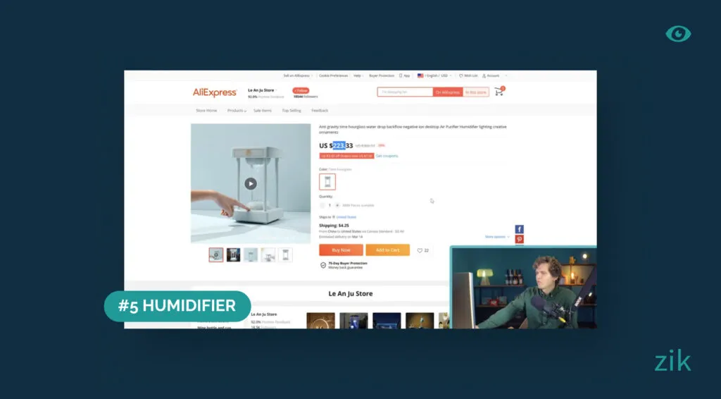 anti gravity humidifier tiktok