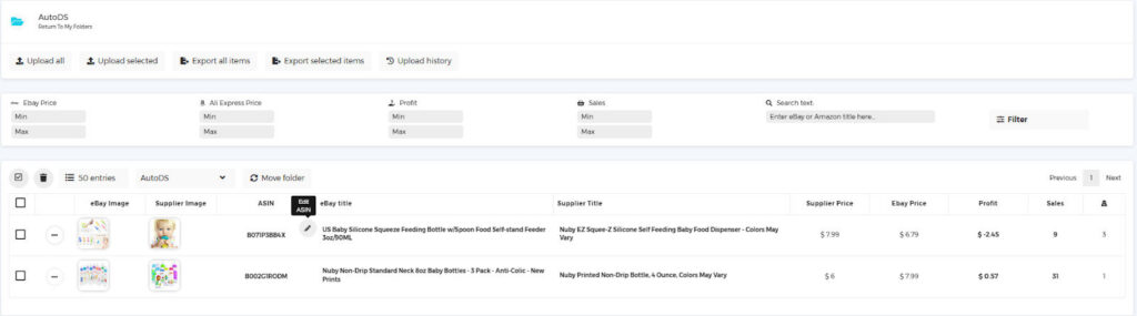 edit eBay title