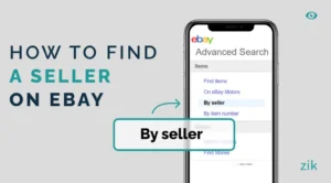 how to find a seller on ebay