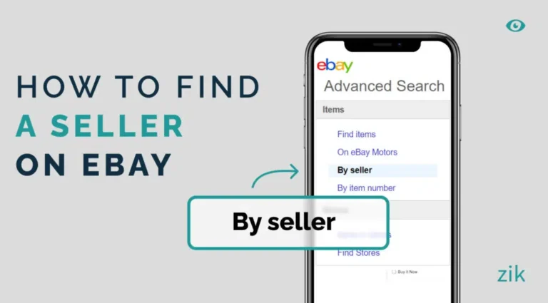 how to find a seller on ebay