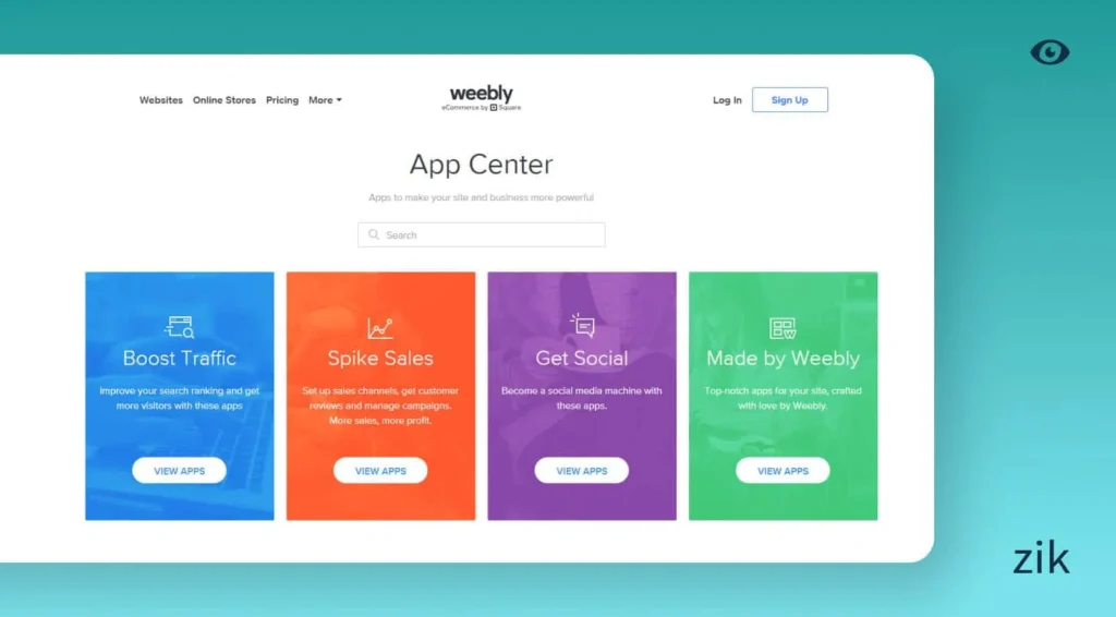 integration weebly