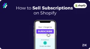 sell subscriptions on shopify