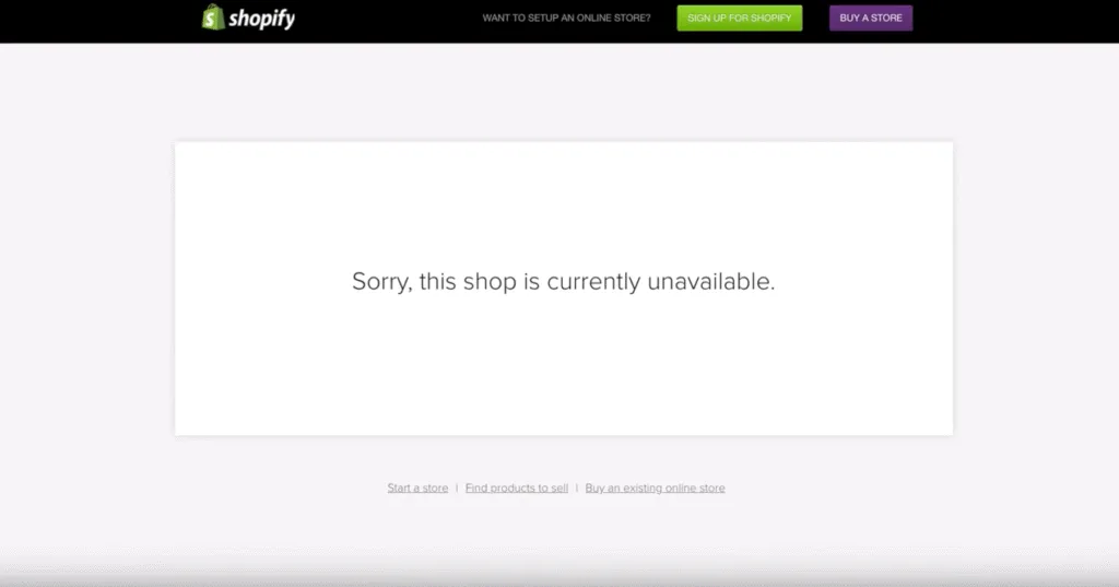 store is officially closed