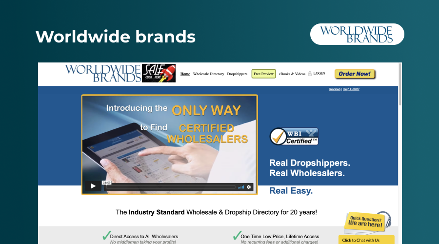 worldwide brands dropshipping supplier