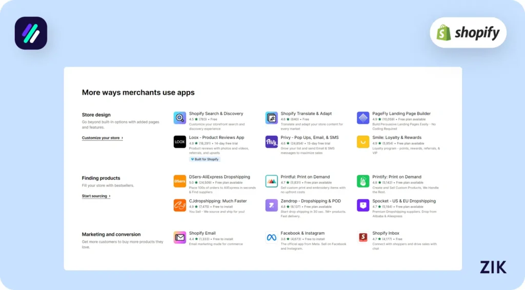 Apps Integration