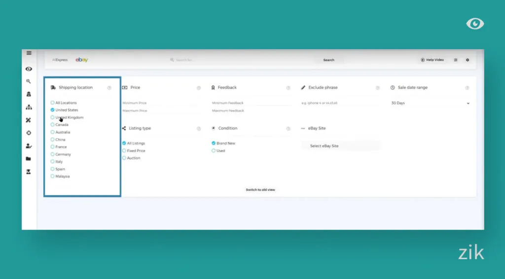 Choosing your location