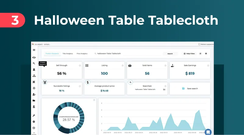 Halloween Table Cloth