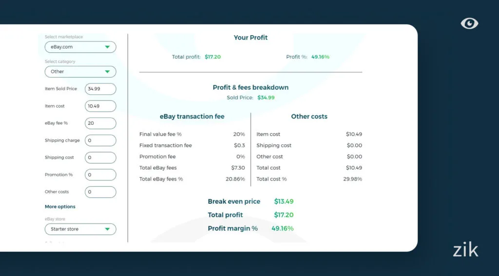 cargo pants zik analytics performance