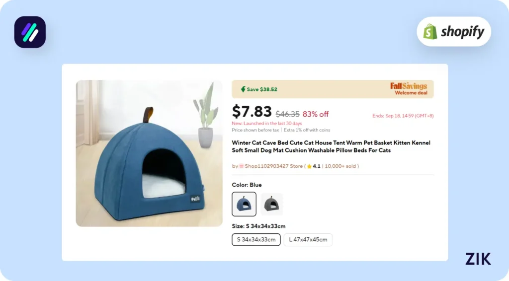 cozy cat tent with plush