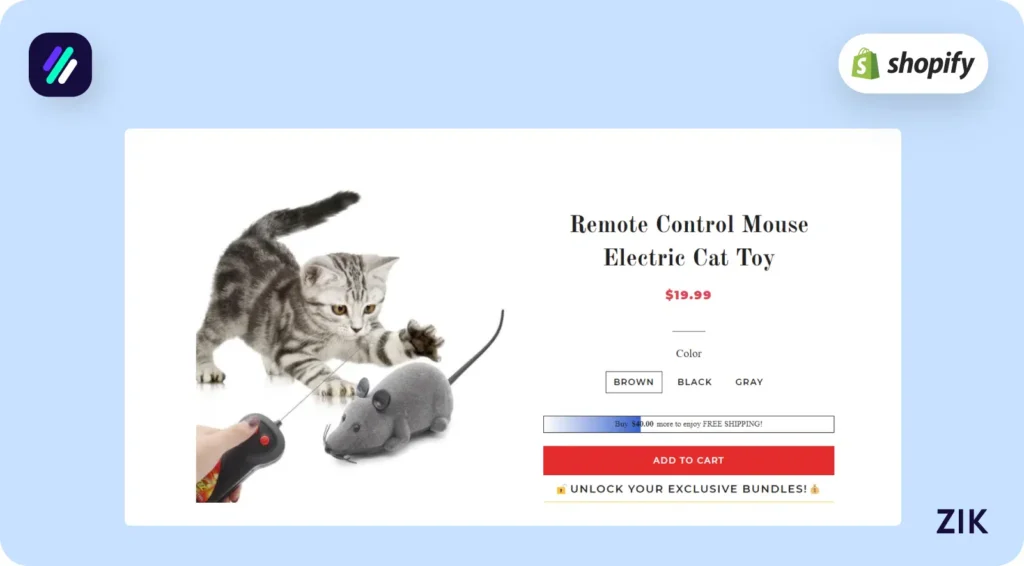 remote control mouse toy shopify
