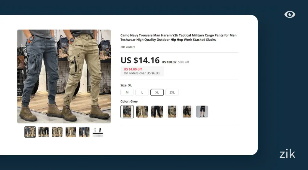 pricing AliExpress