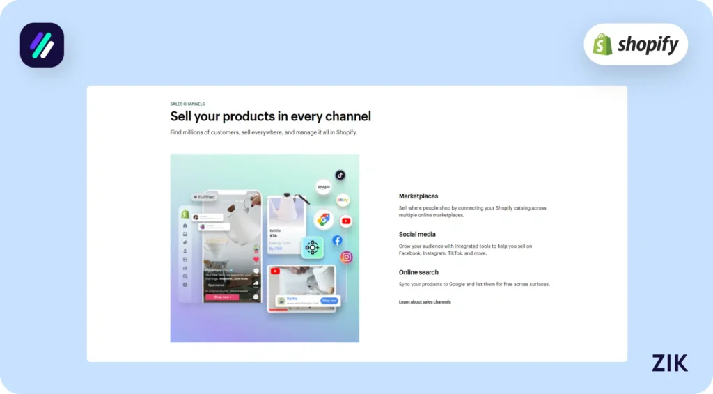 Sell Products