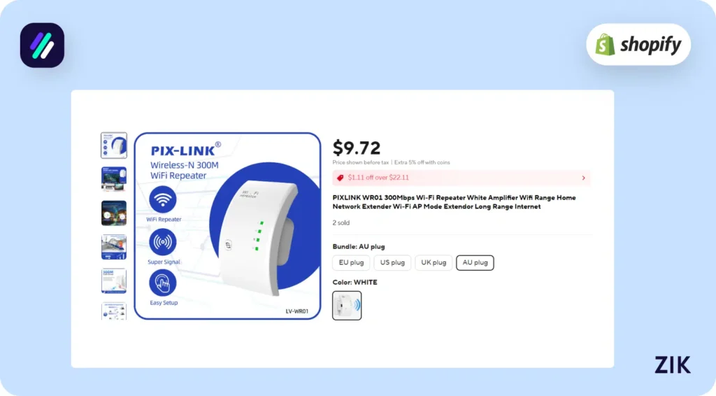the seller has listed it for $25.99