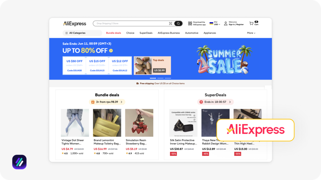 AliExpress doba alternatives