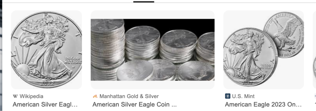 American Silver Eagles