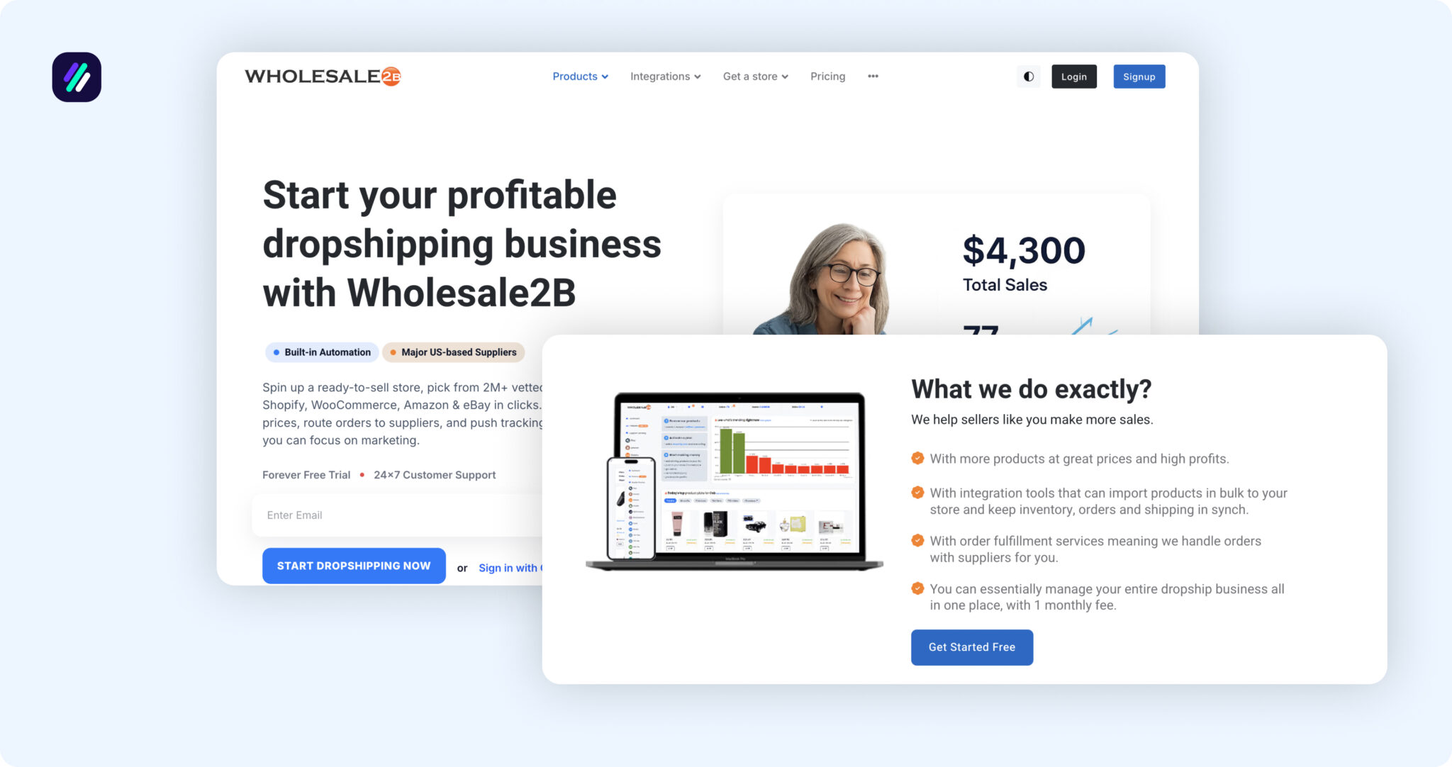 Best Dropshipping Suppliers Wholesale2B