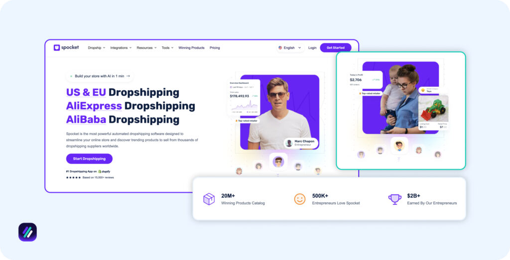 Best algopix alternatives Spocket