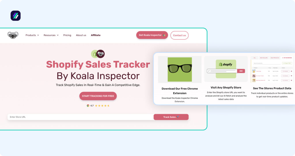 Best dropshipping product research tools Koala Inspector