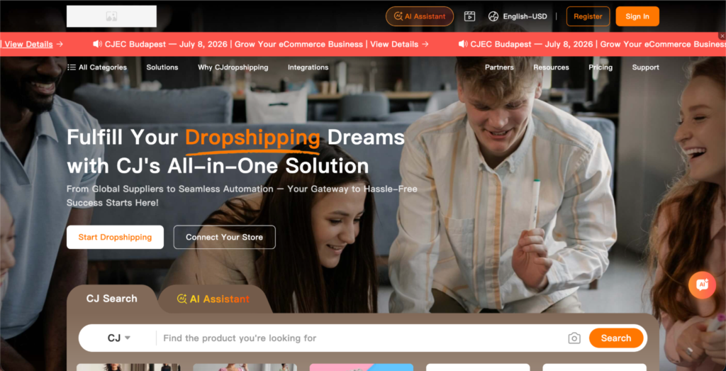 CJDropshipping Best Hair Products Dropshipping Suppliers
