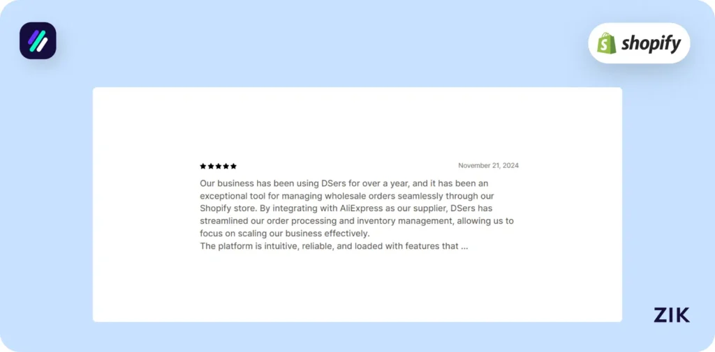 DSers reviews