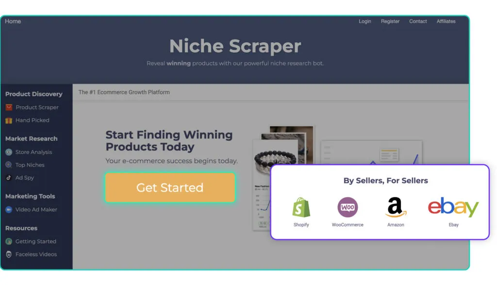 Dropship Spy alternatives and competitors Nichescraper platform