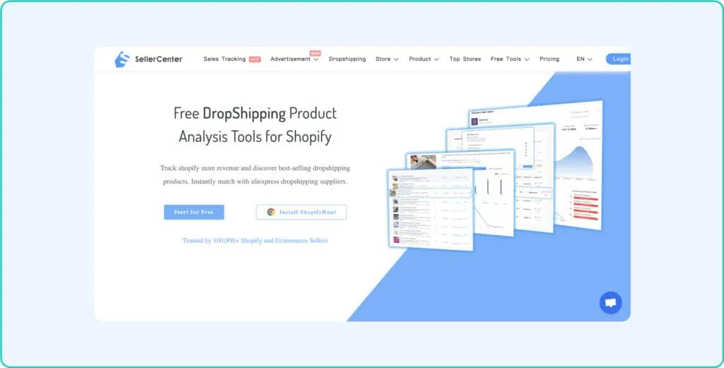 Ecomhunt alternatives and competitors SellerCenter