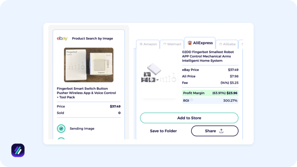 Finger Robots high demand products with low competition